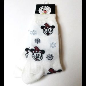 MICKEY MOUSE CHRISTMAS NOVELTY SOCKS